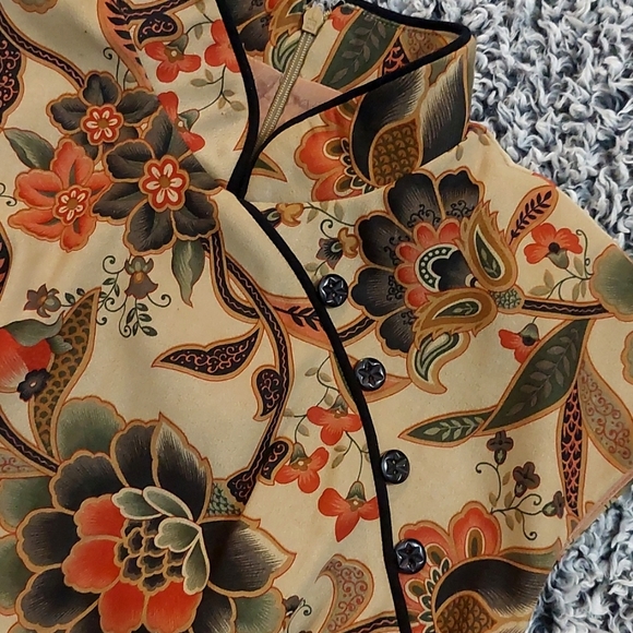 Size petite 6 japenese style top kimono - Picture 4 of 5